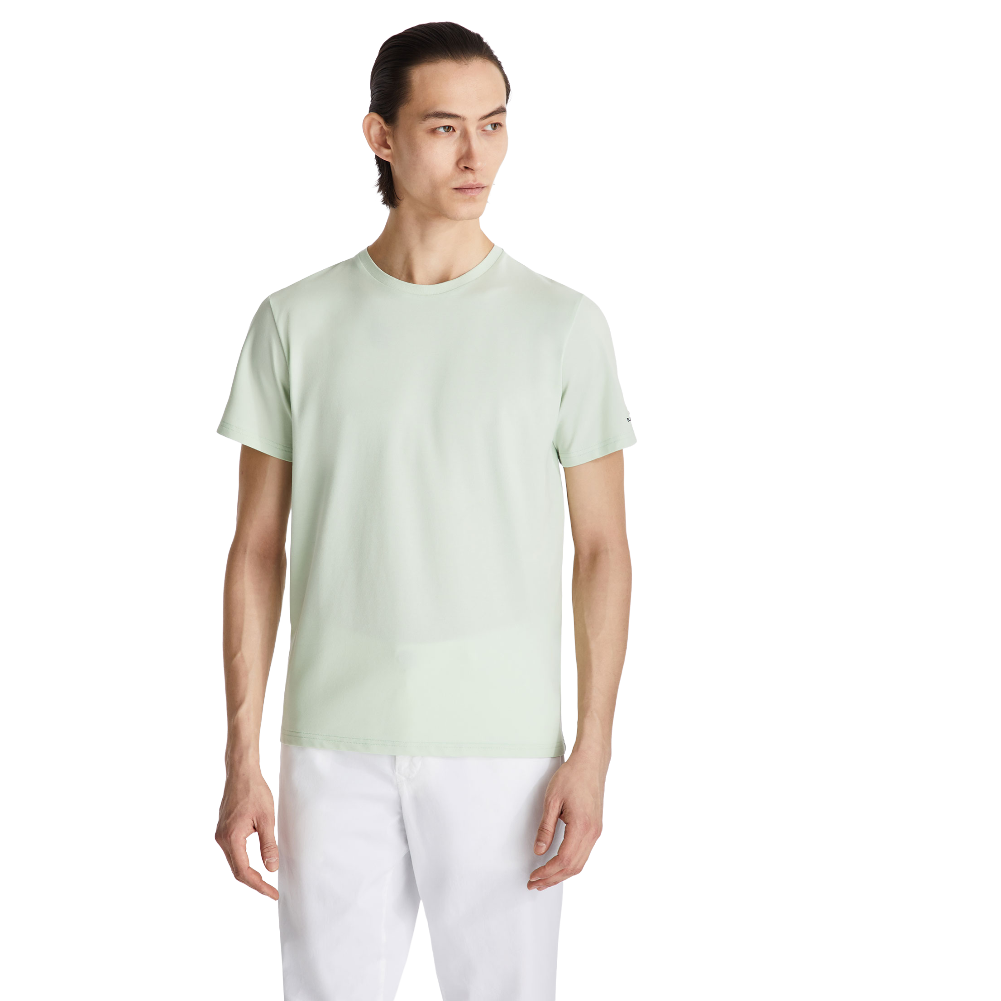 PEUTEREY T-shirt in piquet stretch di cotone e seta PEU5470