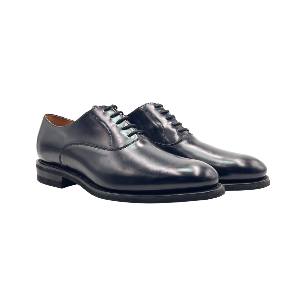 BERWICK 1707 SCARPA MODELLO OXFORD 3053 IN PELLE SPAZZOLATA