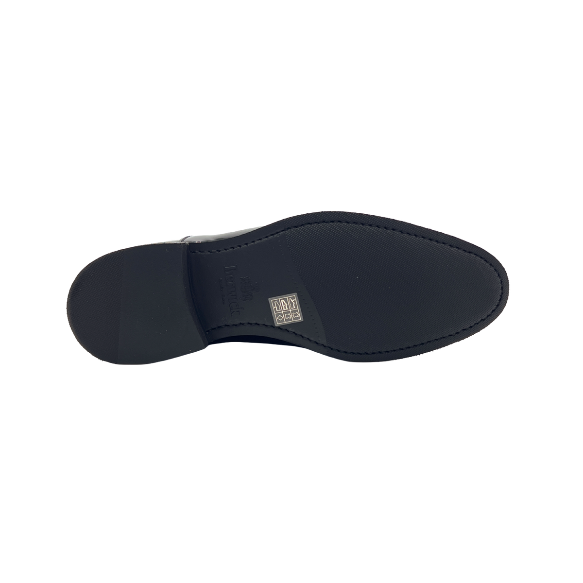 BERWICK 1707 SCARPA OXFORD 3053 IN PELLE VERNICIATA