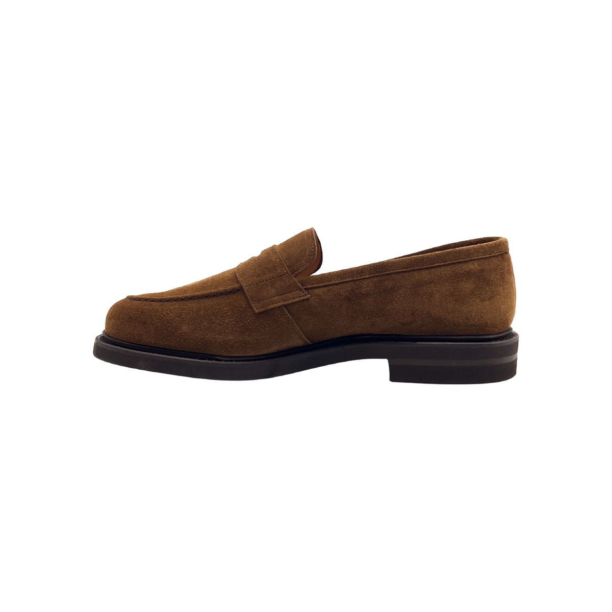 BERWICK 1707 PENNY LOAFER 5316 IN PELLE SCAMOSCIATA