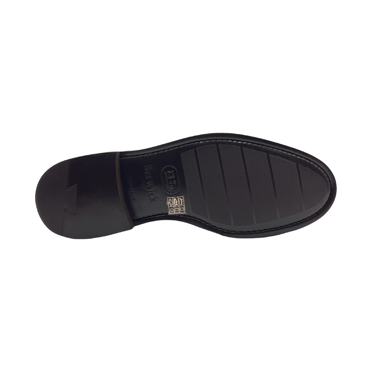 BERWICK 1707 PENNY LOAFER 5316 IN PELLE SCAMOSCIATA