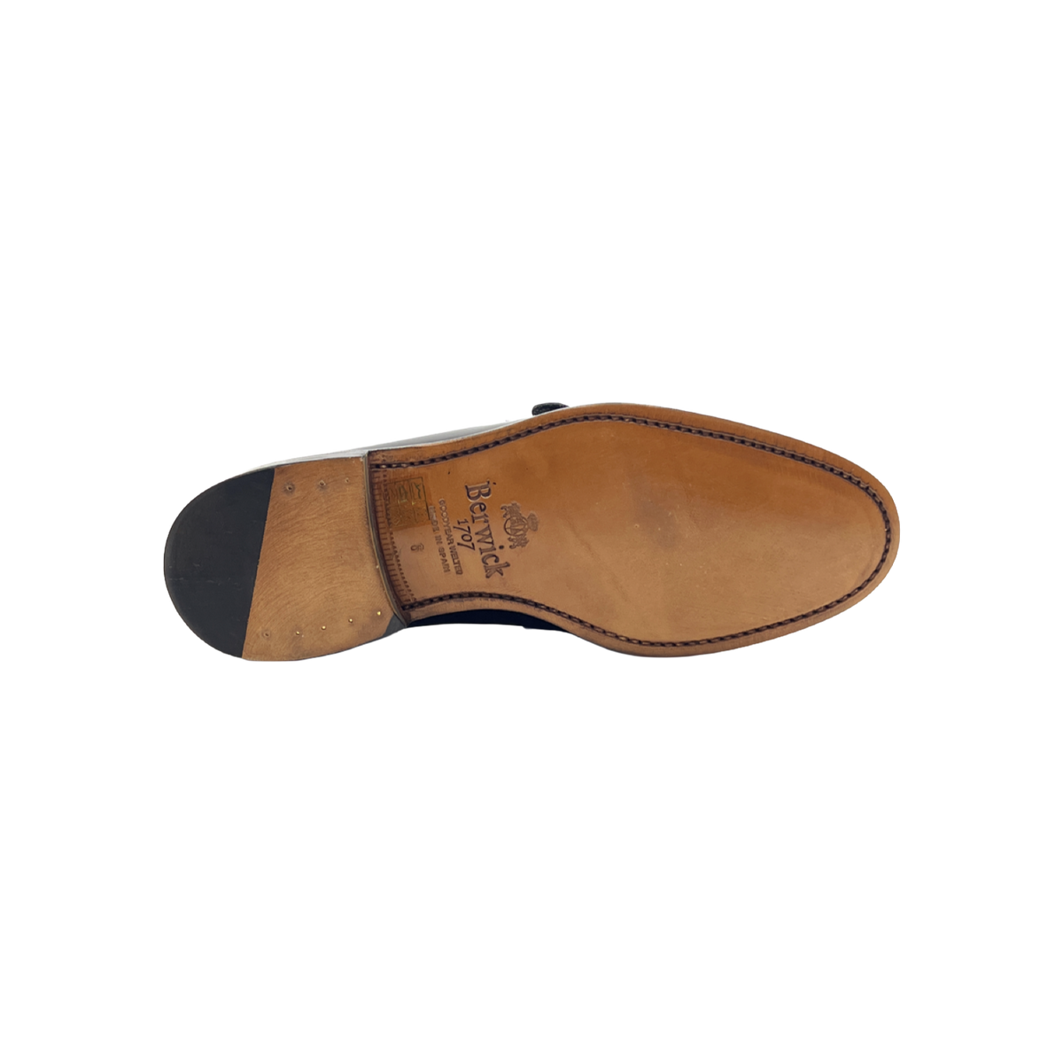 BERWICK 1707 MOCASSINO MONOFIBBIA 5470 IN PELLE SPAZZOLATA
