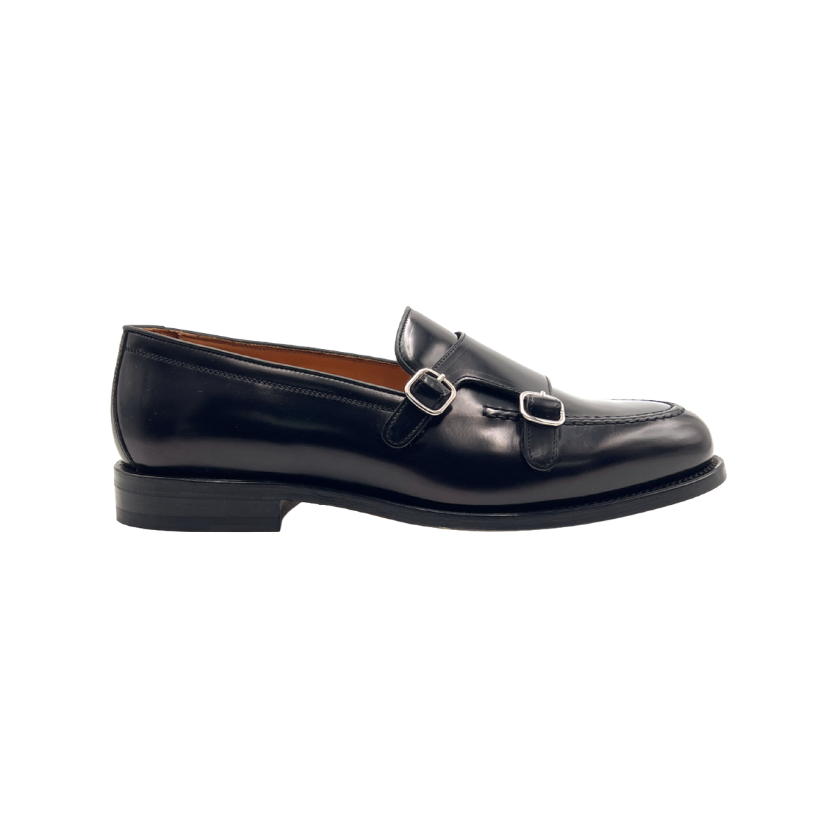 BERWICK 1707 MOCASSINO DOPPIAFIBBIA 5621 IN PELLE SPAZZOLATA