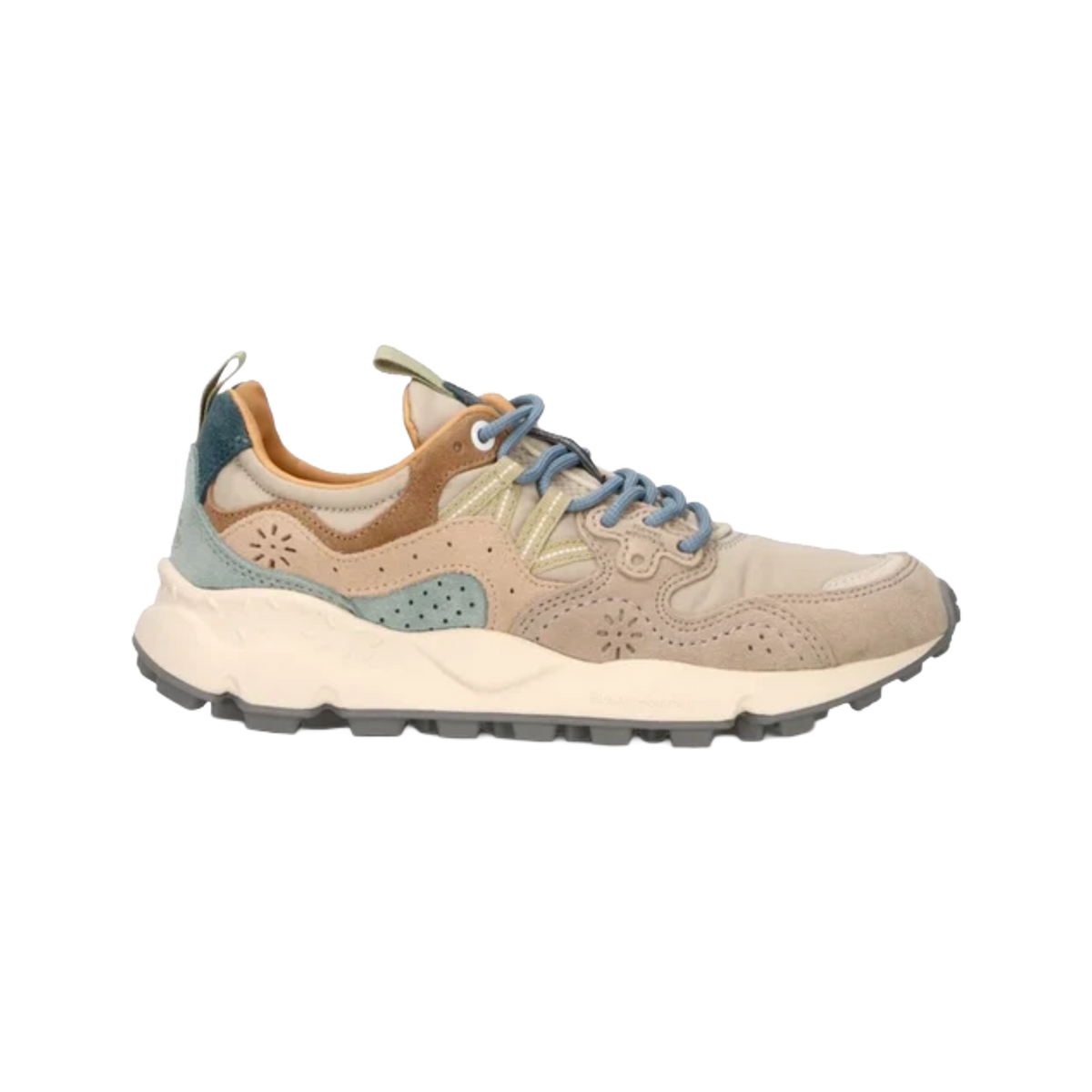 FLOWER MOUNTAIN SNEAKERS IN SUEDE MODELLO YAMANO 3
