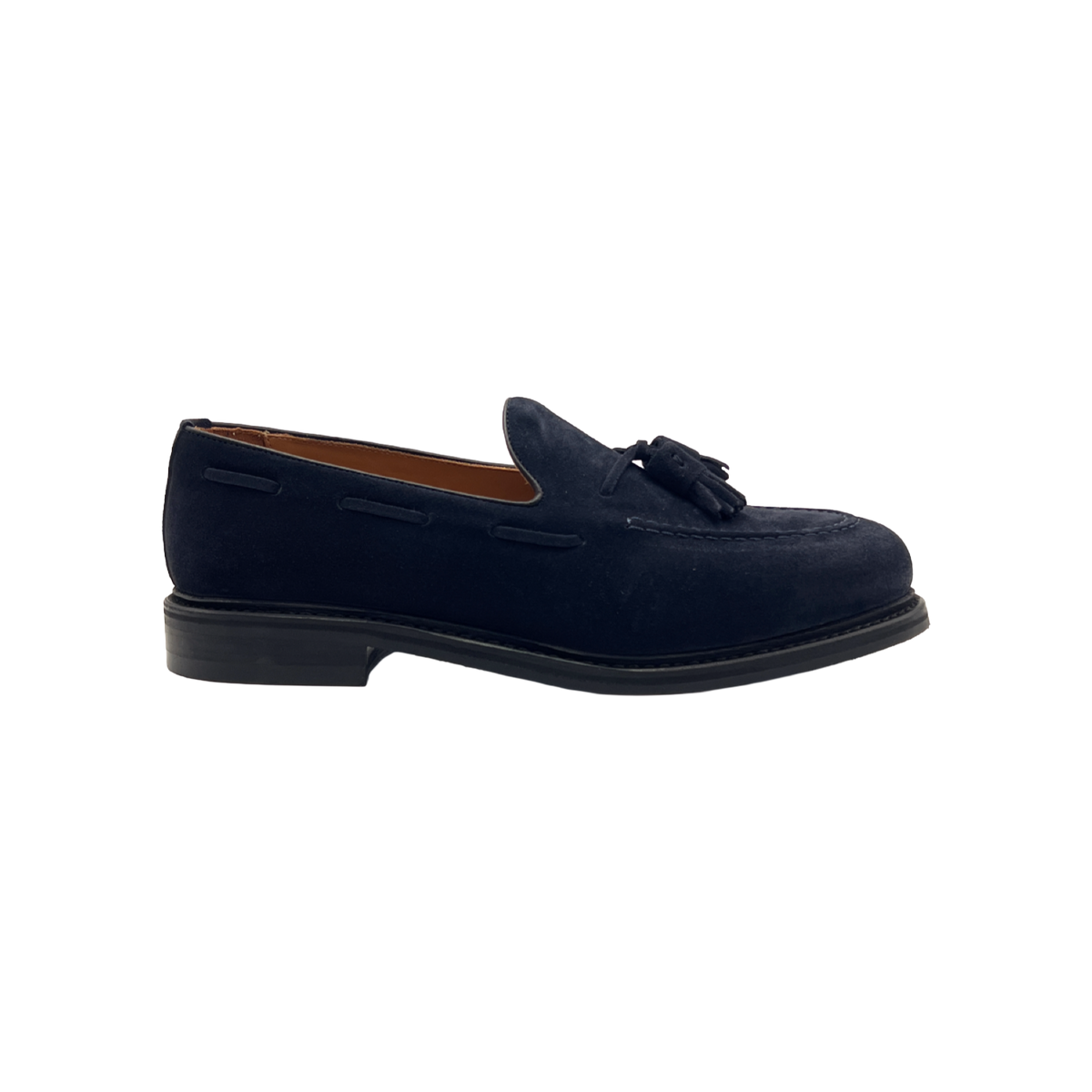 BERWICK 1707 Mocassino con nappine 8491 n camoscio