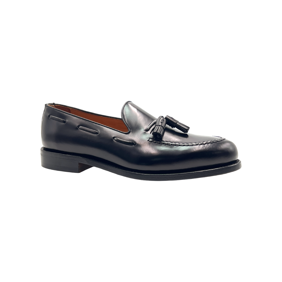 BERWICK 1707 MOCASSINO CON NAPPINE 8491 IN PELLE LUCIDA