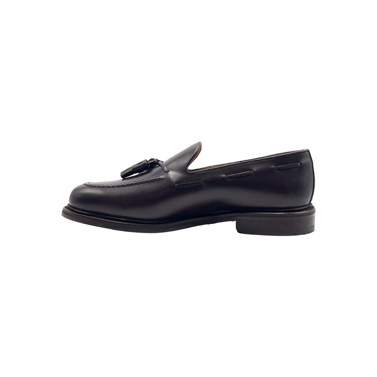 BERWICK 1707 MOCASSINO TASSEL LOAFER 8491 IN PELLE SPAZZOLATA