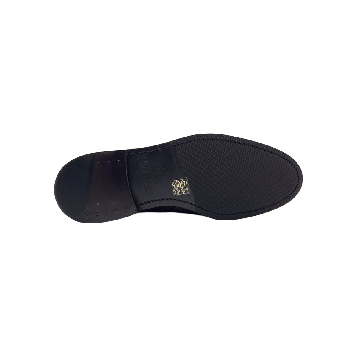 BERWICK 1707 MOCASSINO TASSEL LOAFER 8491 IN PELLE SPAZZOLATA
