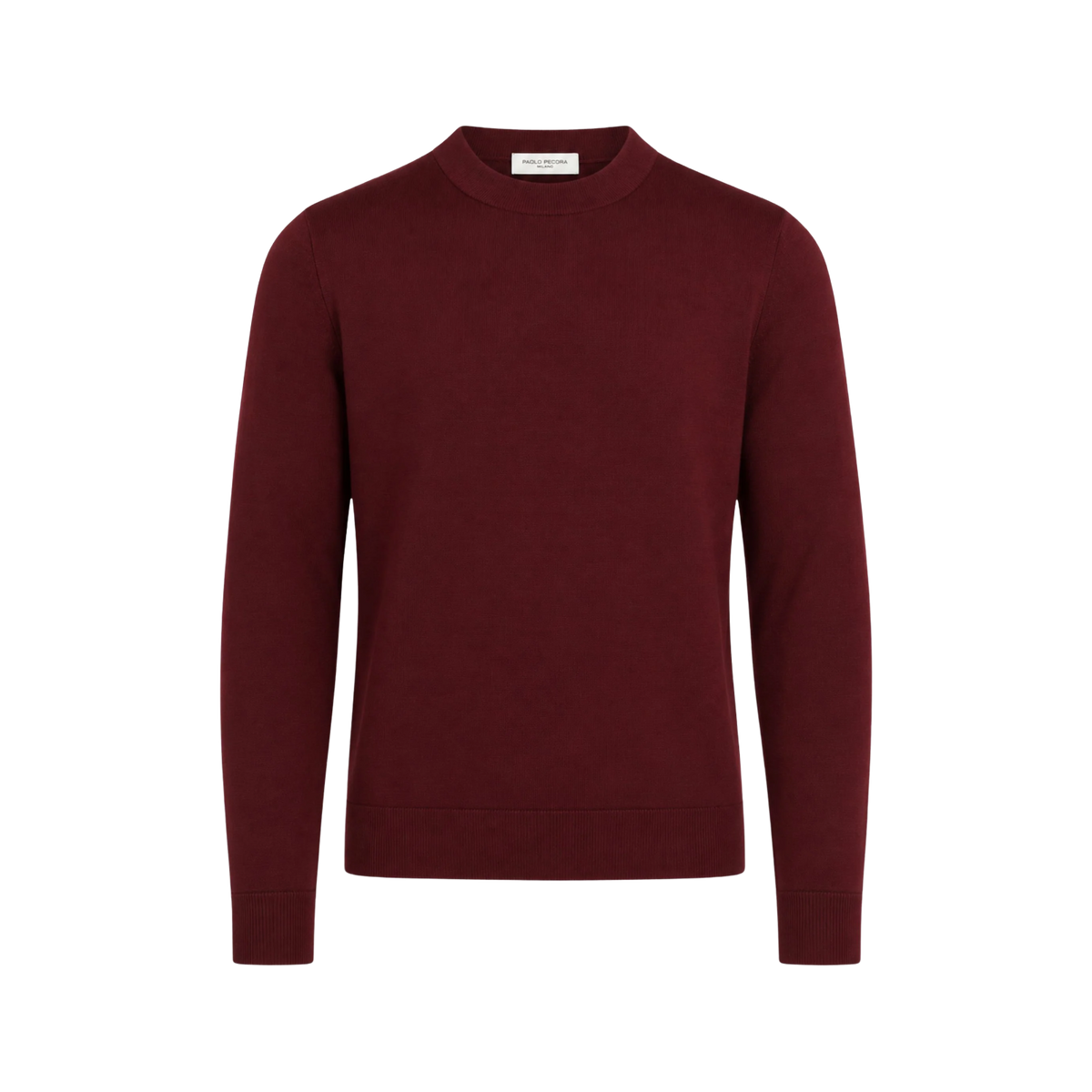 PAOLO PECORA GIROCOLLO IN LANA MERINO EXTRAFINE A001