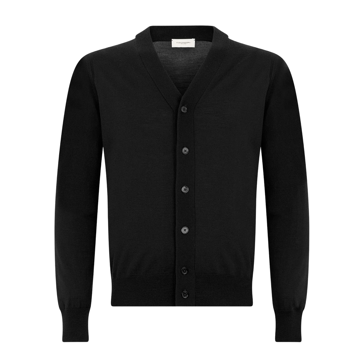 PAOLO PECORA CARDIGAN IN LANA MERINO EXTRAFINE A005