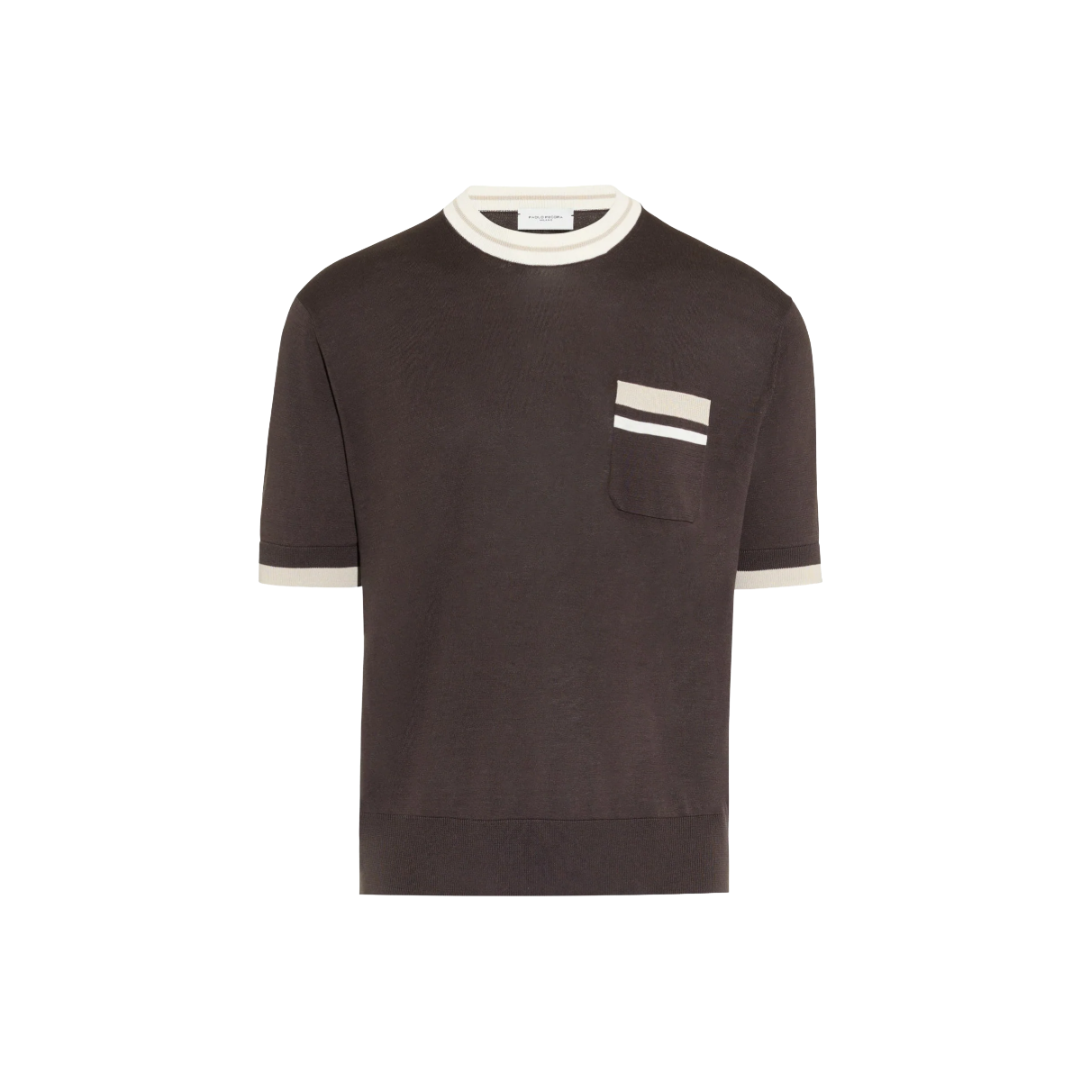 PAOLO PECORA Maglia Girocollo Loose Fit in Seta Cotone A032/F200