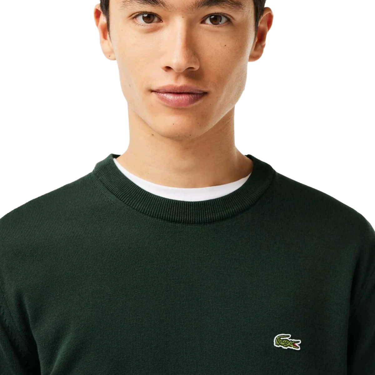 LACOSTE PULLOVER MISTO LANA AH3225