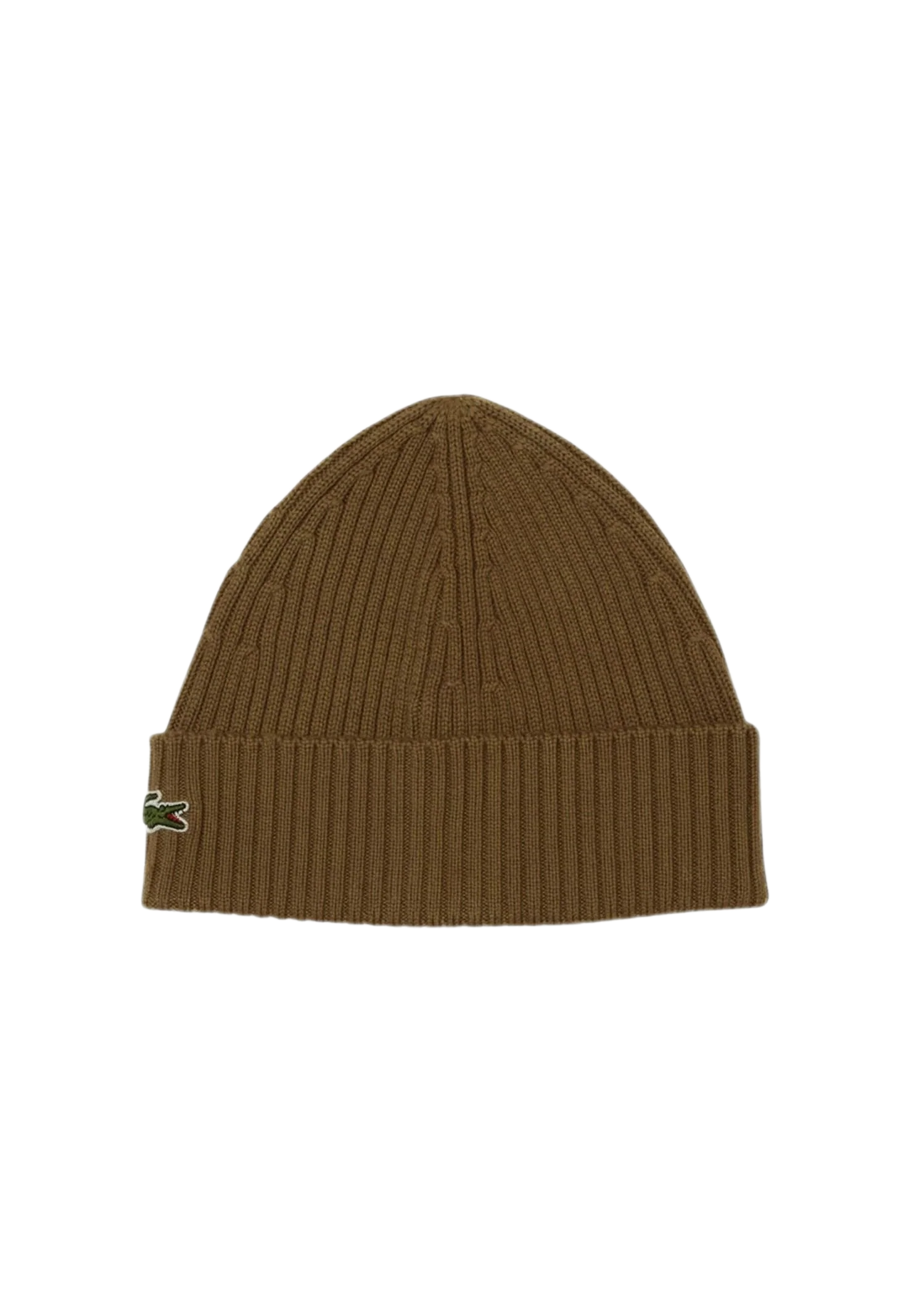LACOSTE Berretto in lana spazzolata a costine RB0001