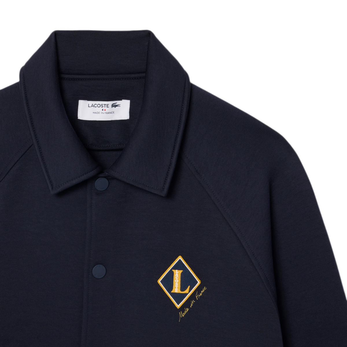 LACOSTE Giacca con stemma stile college BH8614
