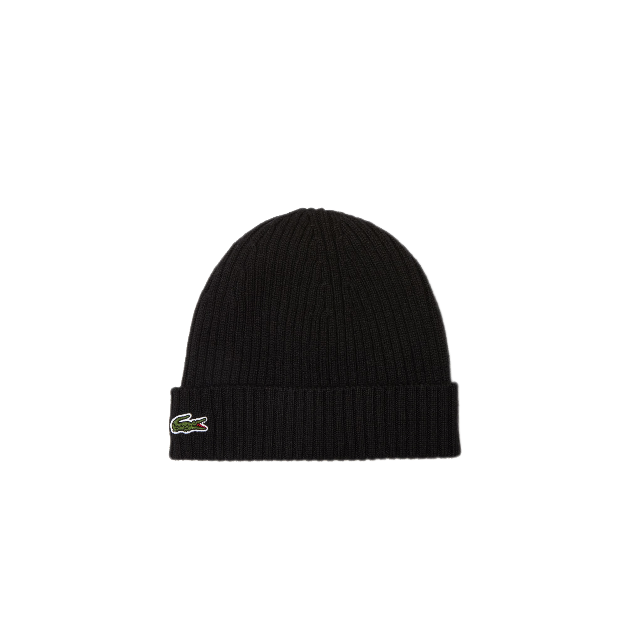 LACOSTE Berretto in lana spazzolata a costine RB0001