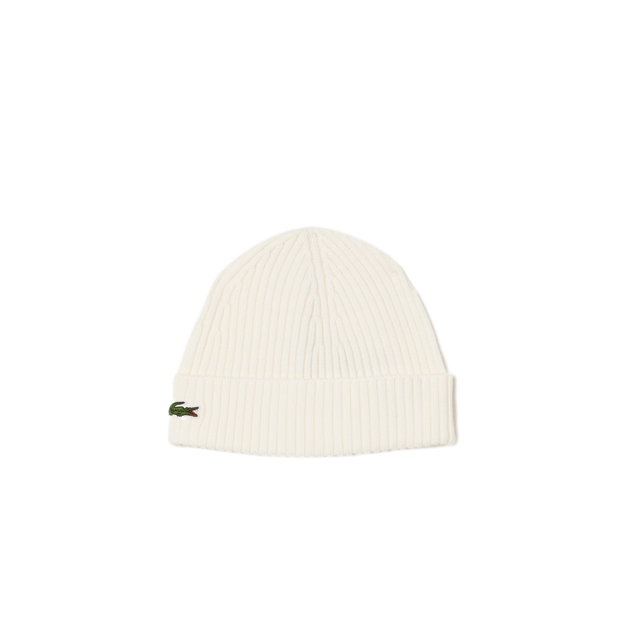 LACOSTE Berretto in lana spazzolata a costine RB0001