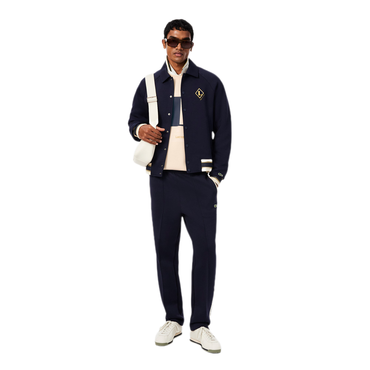 LACOSTE Felpa con stampa grafica SH0070