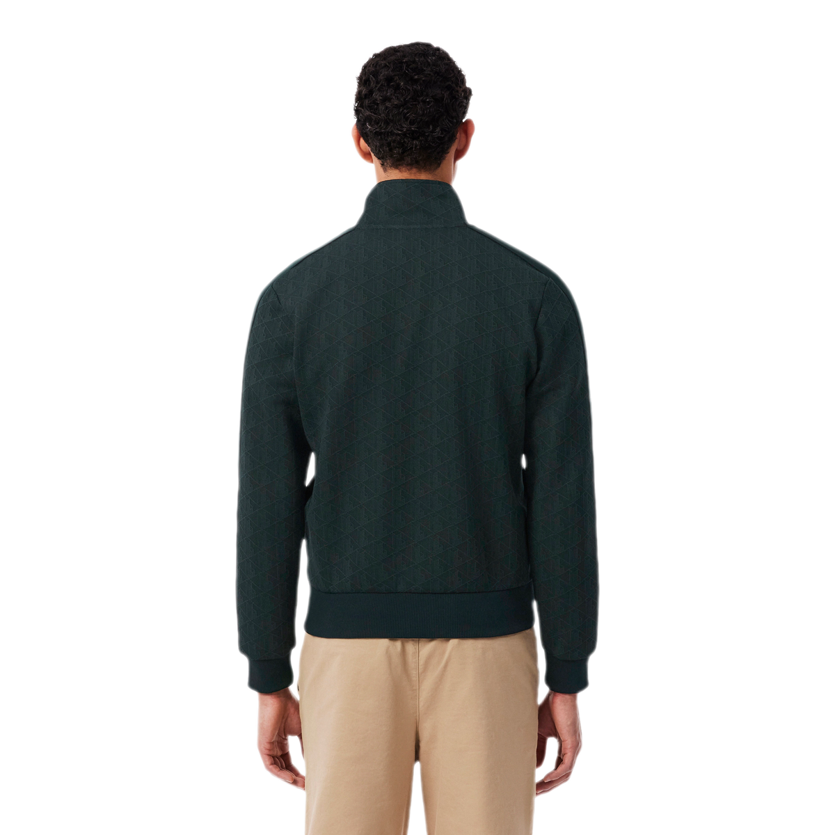 LACOSTE Paris Zip Jacquard Tracksuit Jacket SH1368