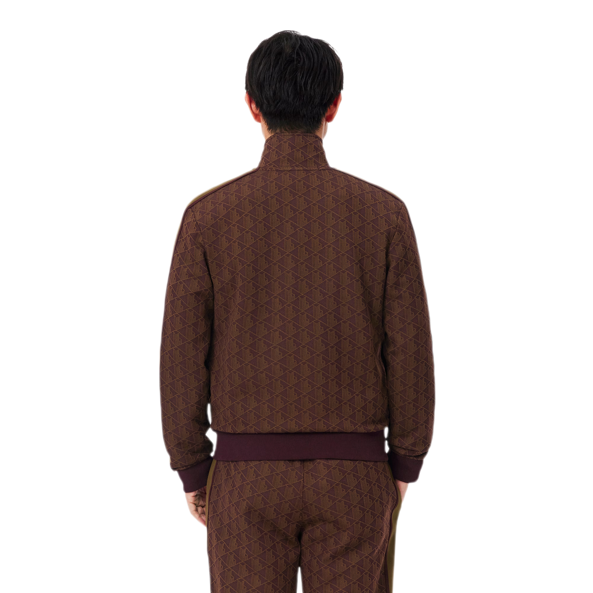 LACOSTE tuta in jacquard con zip Paris