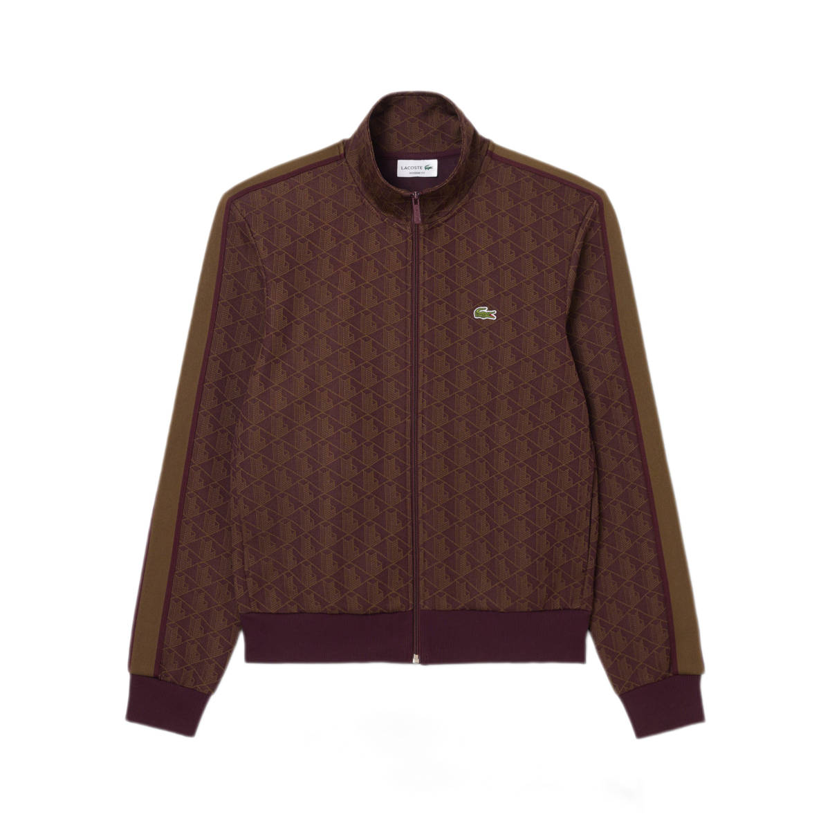 LACOSTE Giacca della tuta in jacquard con zip Paris SH1368