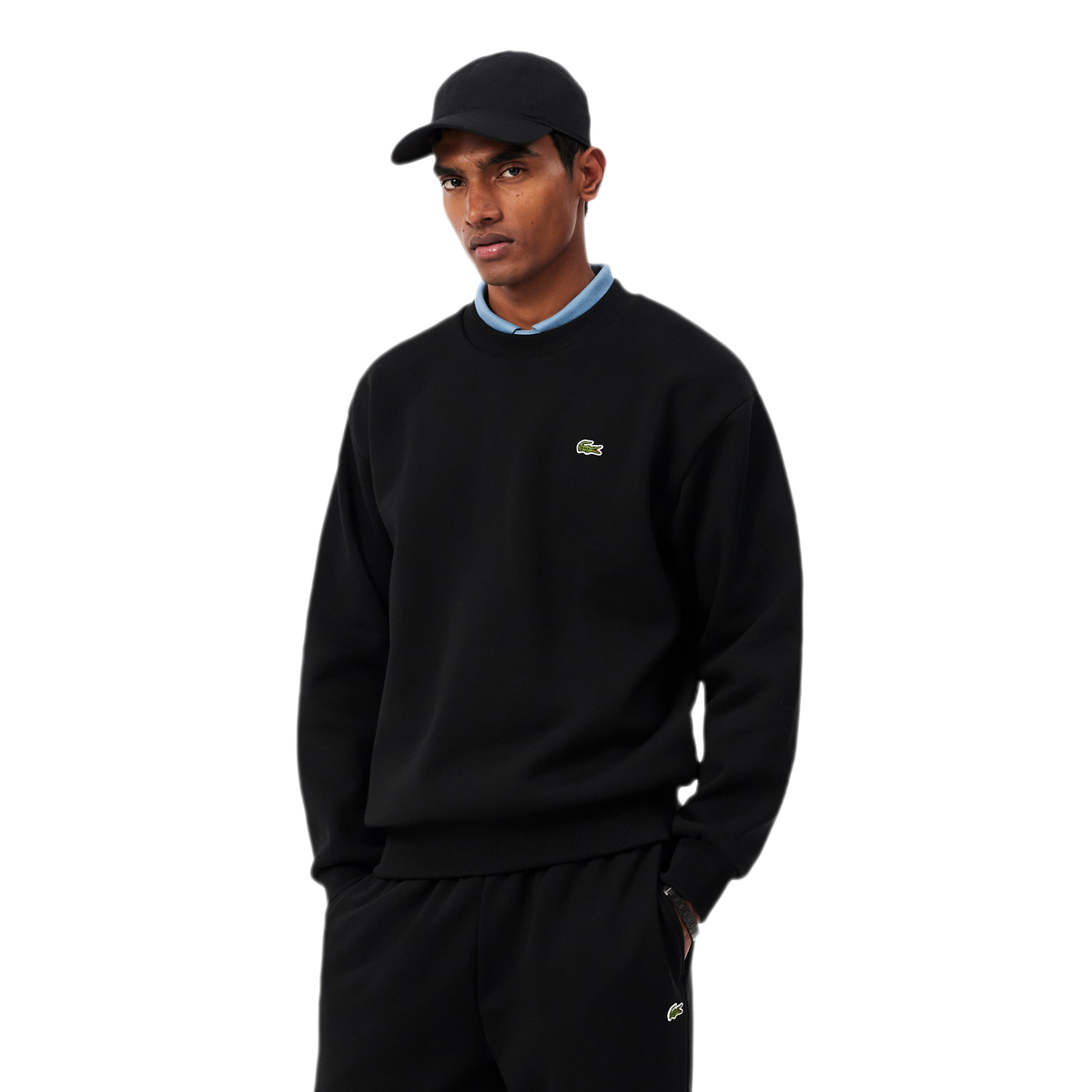 LACOSTE Felpa girocollo in cotone SH8868