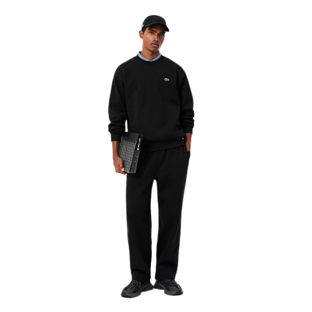 LACOSTE Felpa girocollo in cotone SH8868