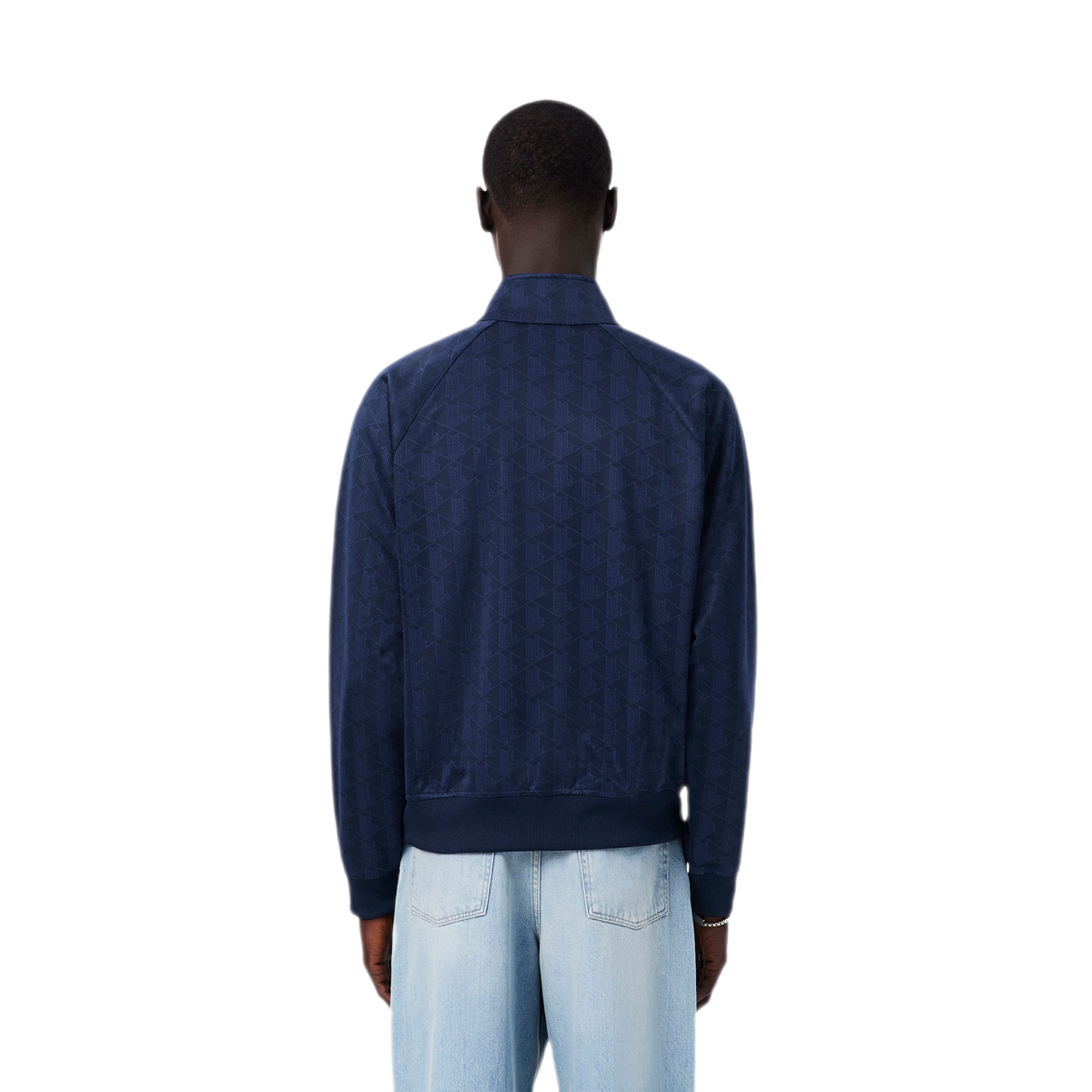 LACOSTE Giacca con zip jacquard con monogramma SH9775