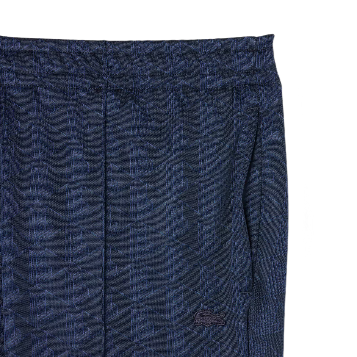 LACOSTE TUTA IN MAGLIA JACQUARD CON MONOGRAMMA