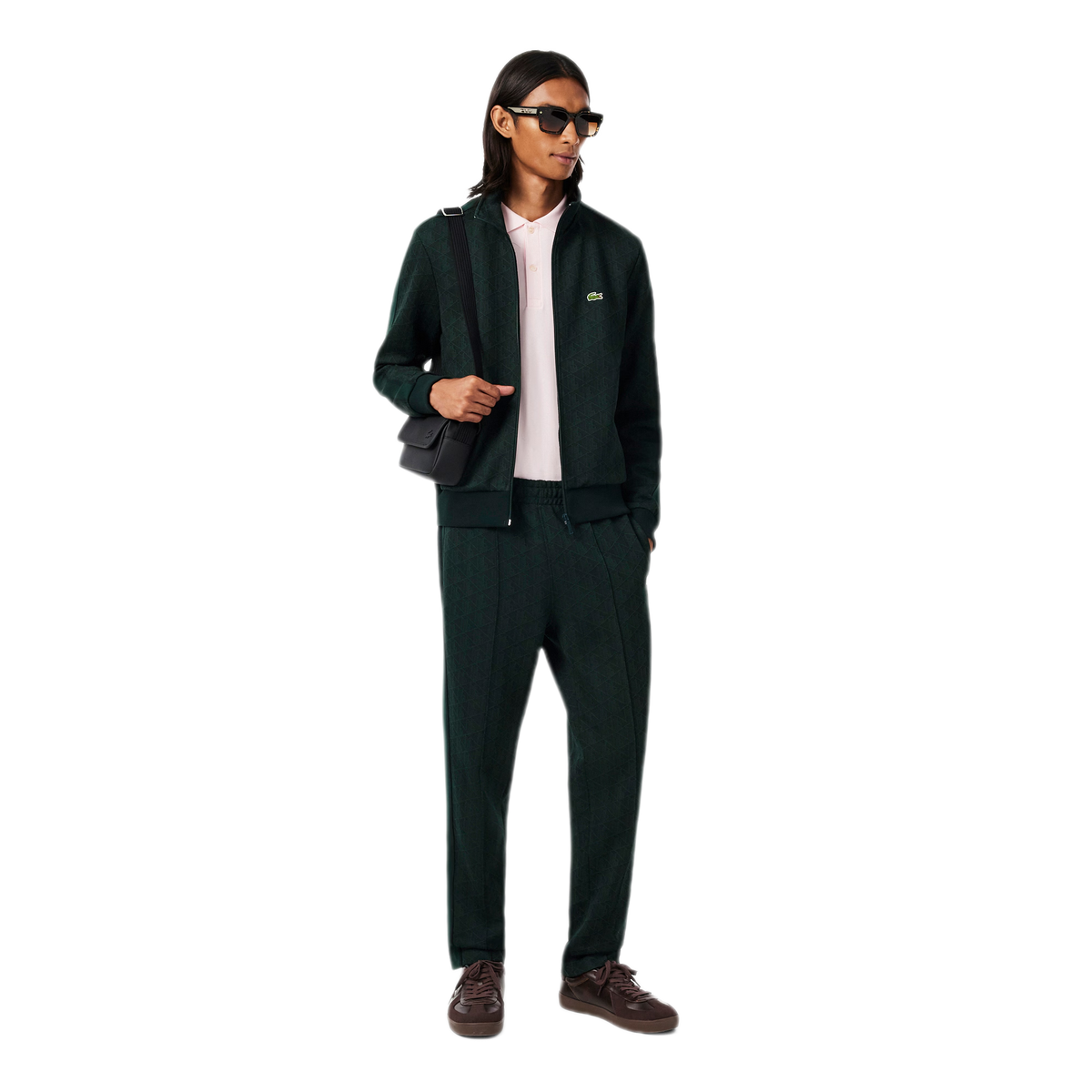 LACOSTE Pantaloni della tuta in con monogramma Paris XH1440