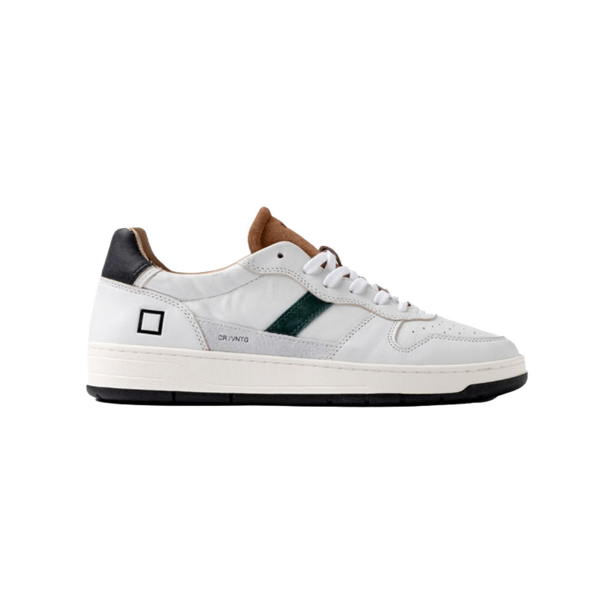 DATE SNEAKERS IN PELLE MODELLO COURT 2.0 VINTAGE