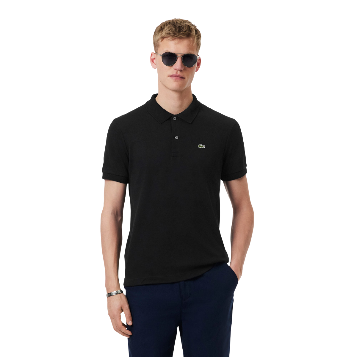 LACOSTE Polo regular fit in cotone Pima DH2050