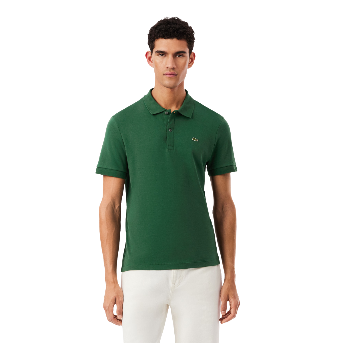 LACOSTE Polo regular fit in cotone Pima DH2050