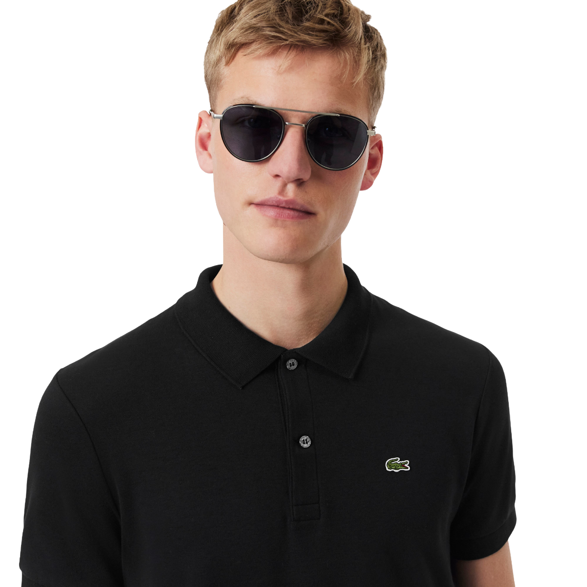 LACOSTE Polo regular fit in cotone Pima DH2050