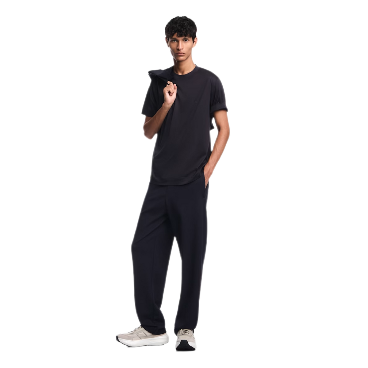 EMPORIO ARMANI T-shirt in jersey misto lyocell Travel Essential EM006318
