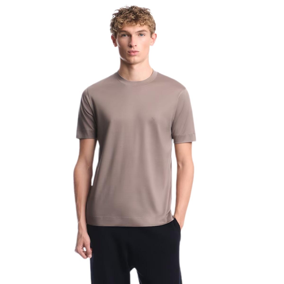 EMPORIO ARMANI T-shirt in jersey misto lyocell Travel Essential EM006318