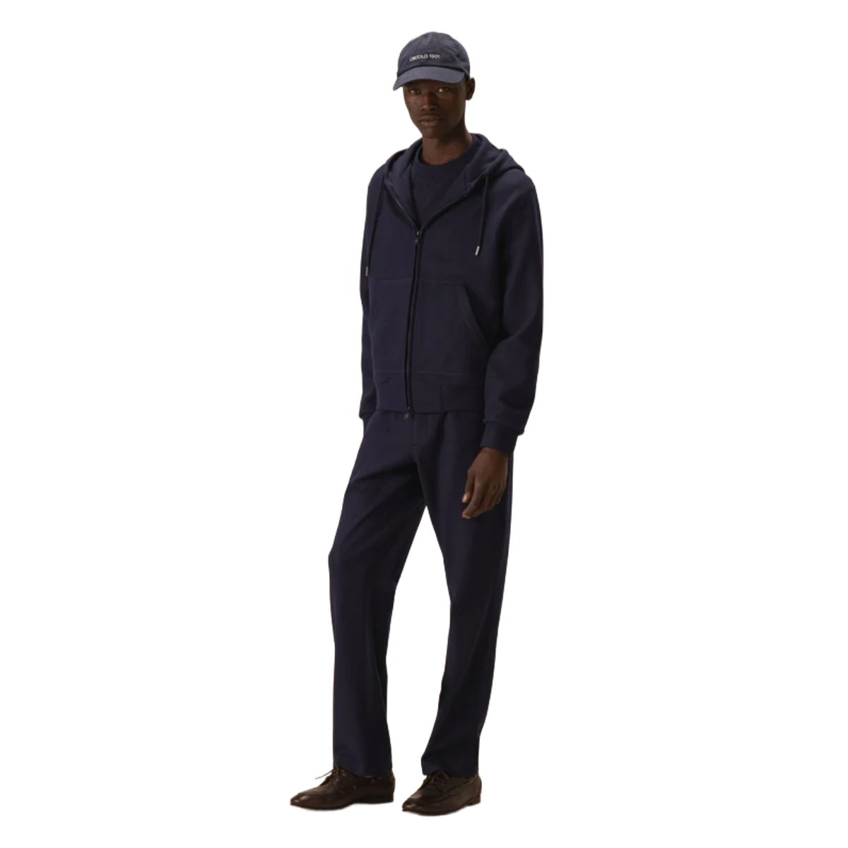 CIRCOLO 1901 FELPA FULL ZIP IN LANA CN5565