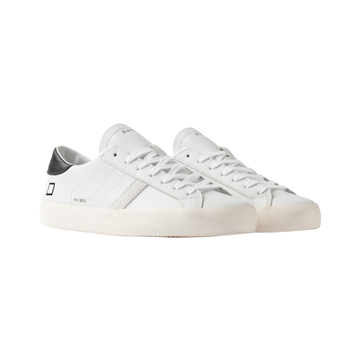 DATE SNEAKERS BASSA IN PELLE HILL LOW BASIC