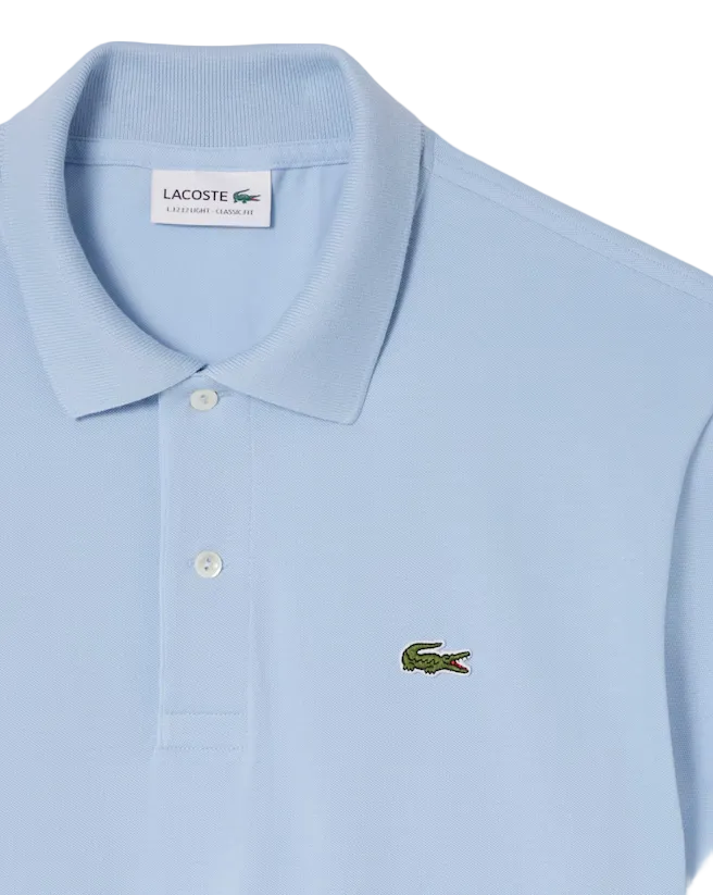 Lacoste Polo Shirt in cotone celeste light - uomo PH9851