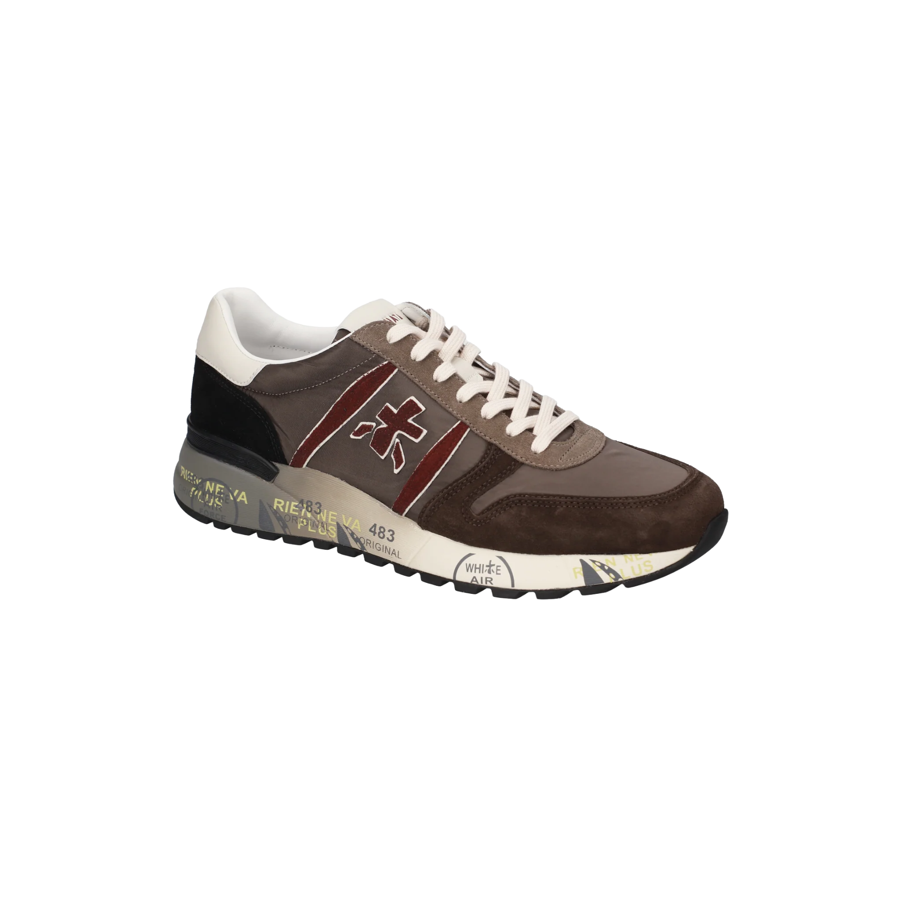 PREMIATA SNEAKERS IN NYLON E SUEDE LANDER 8657