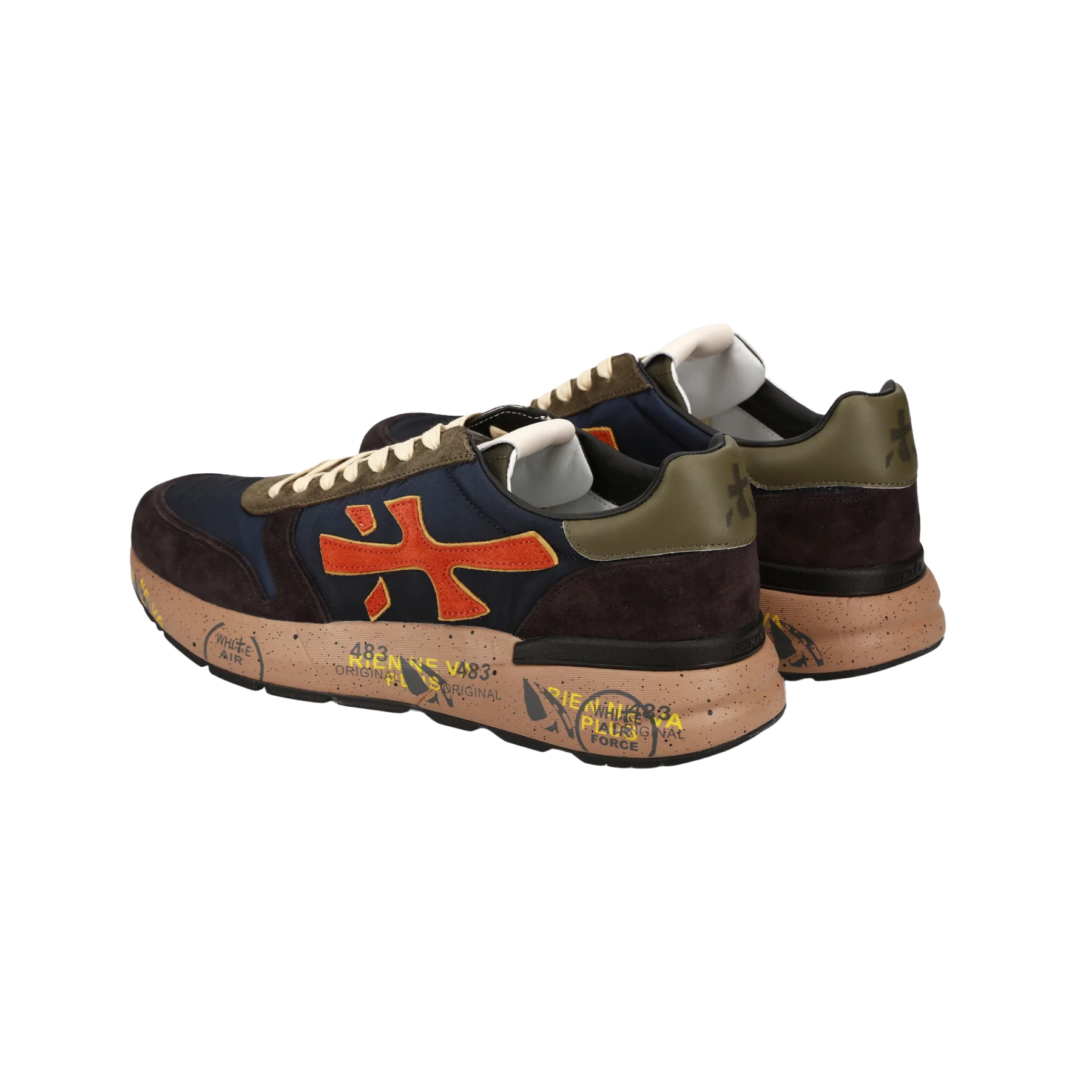 PREMIATA SNEAKERS IN SUEDE E TESSUTO MICK 7721
