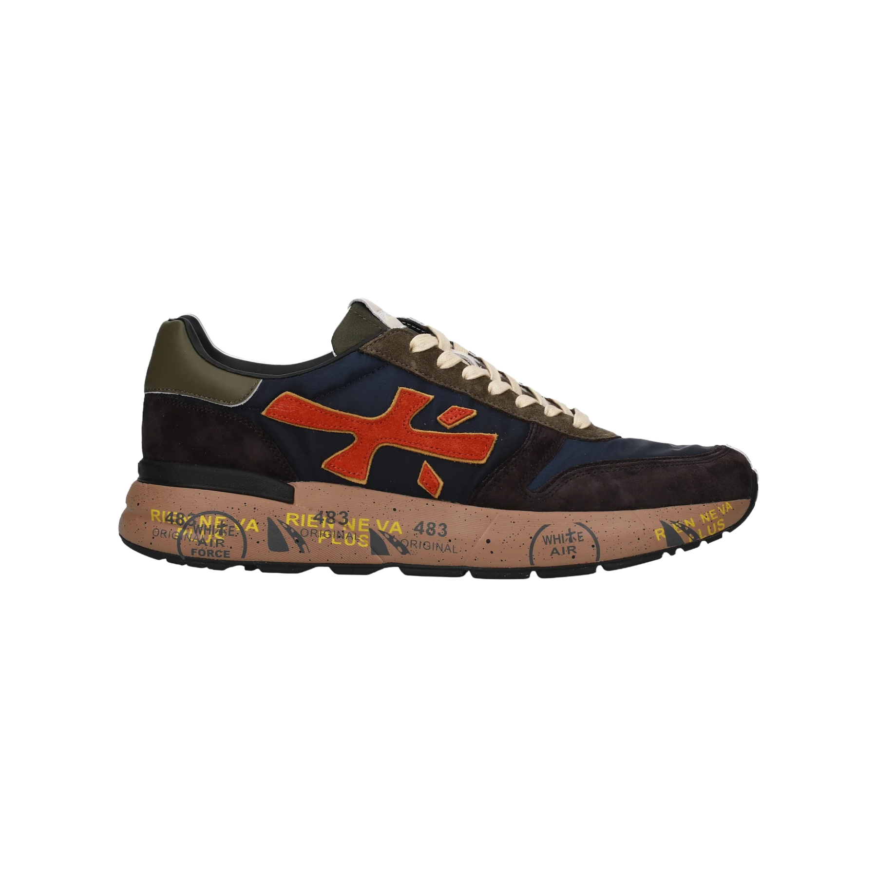 PREMIATA SNEAKERS IN SUEDE E TESSUTO MICK 7721