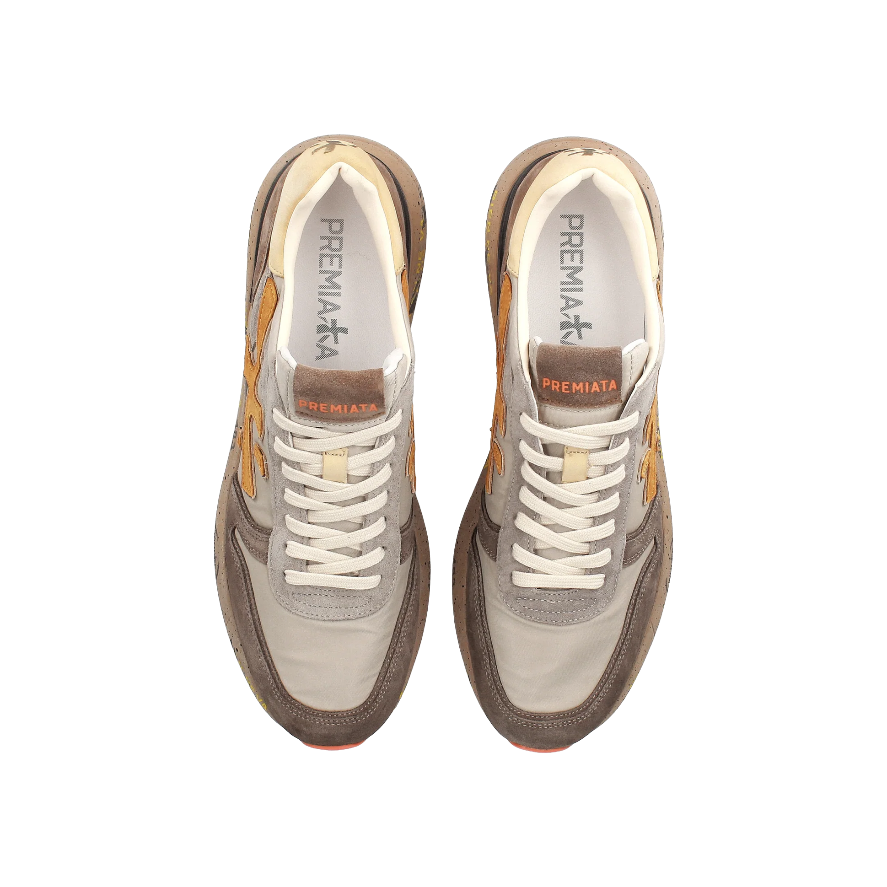 PREMIATA SNEAKERS IN SUEDE E TESSUTO MICK 7866