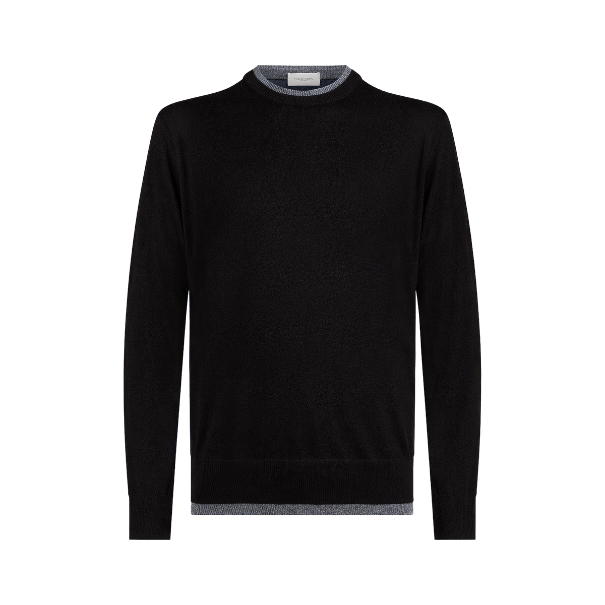 PAOLO PECORA Maglia Girocollo Loose Fit in Lana Merino Extrafine A004