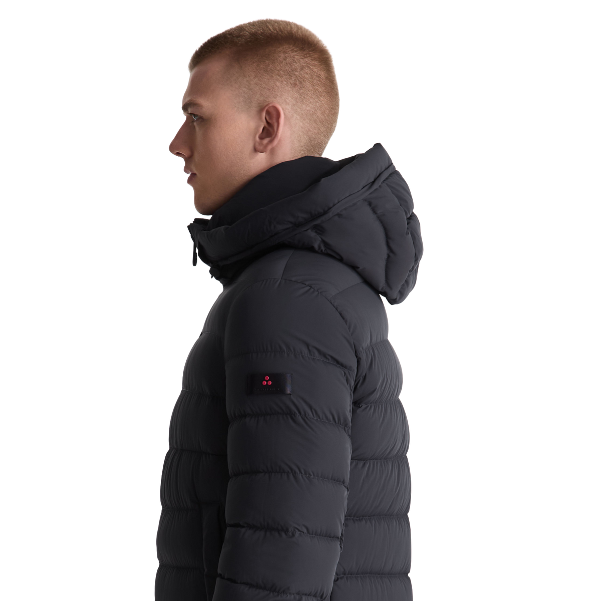 PEUTEREY Piumino lungo in nylon opaco NIGEL NS PEU5940