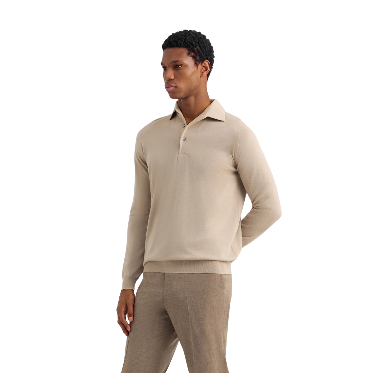 FILIPPO DE LAURENTIIS Polo paramontura M/L Royal Merino PL1MLPAR_RM16R