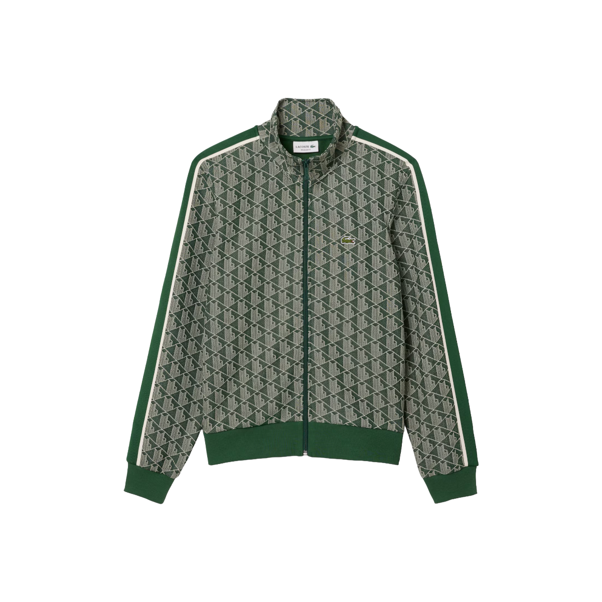 LACOSTE Giacca della tuta in jacquard con zip Paris SH1368