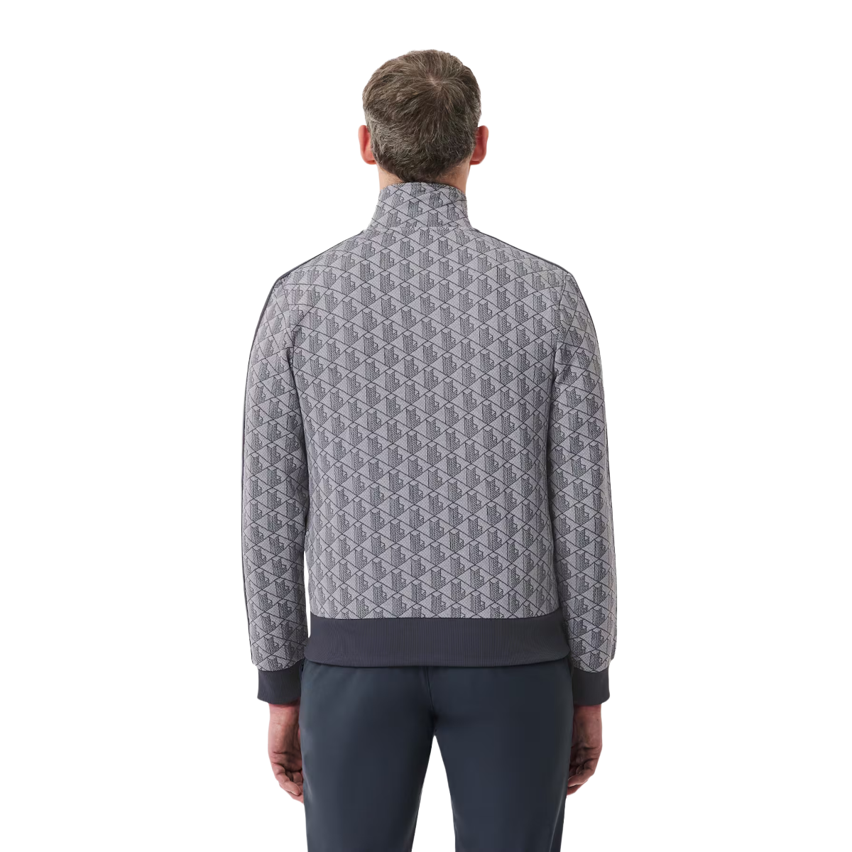LACOSTE Giacca della tuta in jacquard con zip Paris SH1368