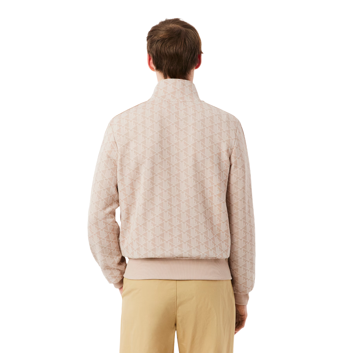 LACOSTE Giacca della tuta in jacquard con zip Paris SH1368