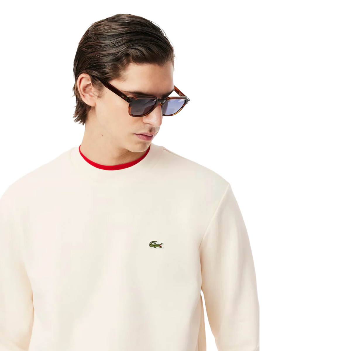 LACOSTE FELPA GIROCOLLO SH9608