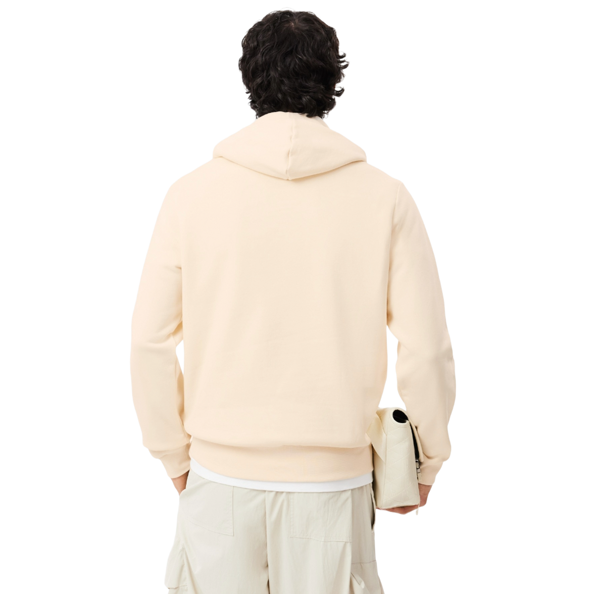 LACOSTE Felpa con cappuccio in cotone felpato SH9623